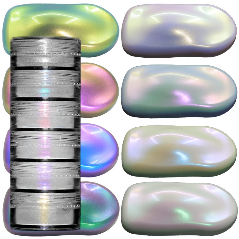 6 stuks Aurora parelmoer glitt - Resin Glitter Pack recensie en prijs