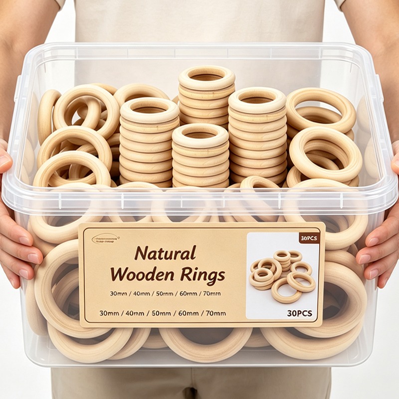 Onafgewerkte houten ringen, gl - Wood Ring Blank recensie en prijs